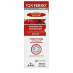 For Ferro Syrup packaging on a white background