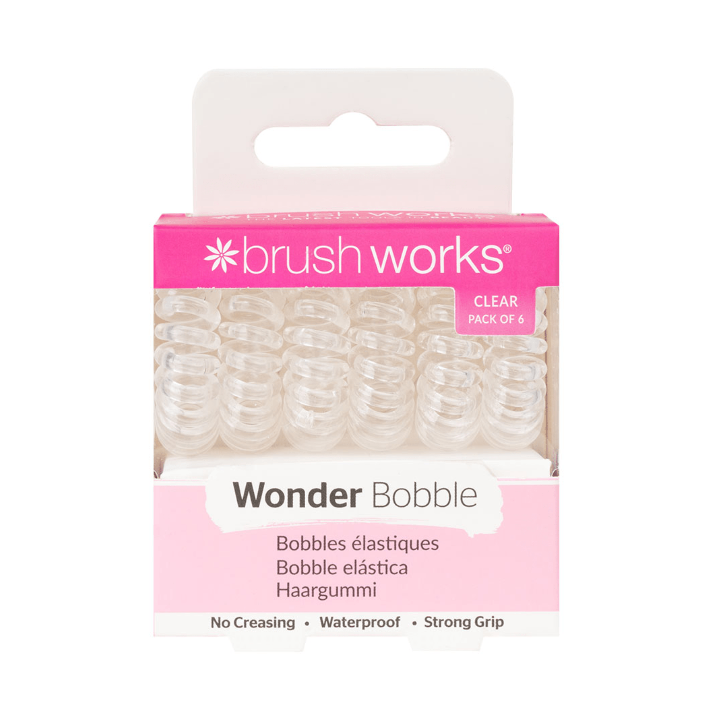 Brushworks Brushworks Wonder Bobble Clear – Pack of 6Bobble Clear PACK OF 6