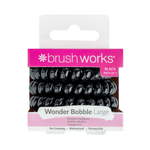 Brushworks Wonder Bobble Large Black – Pack of 5