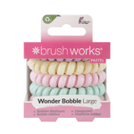 Brushworks Wonder Bobble Large Pastel – Pack of 5