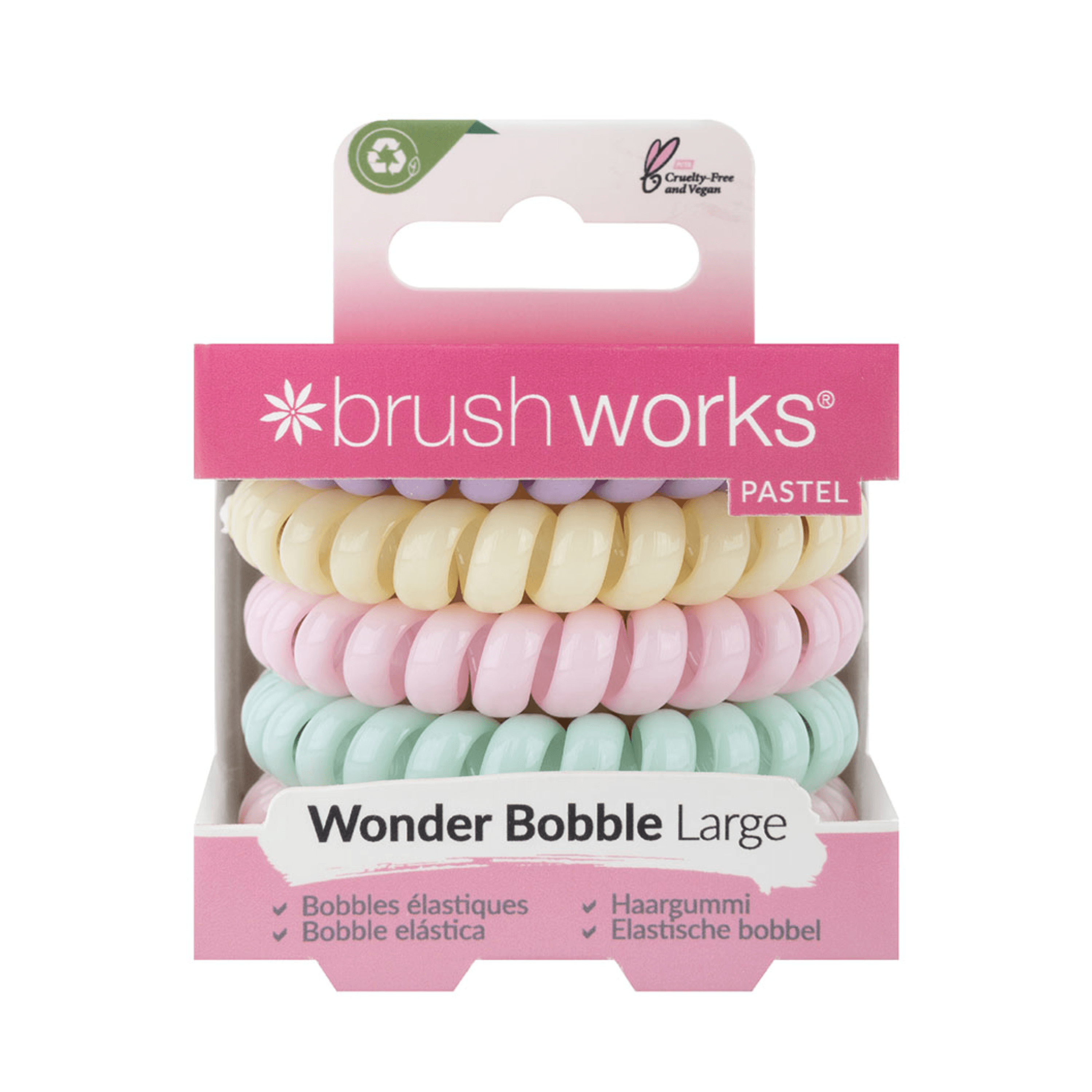 Brushworks Wonder Bobble Large Pastel – Pack of 5