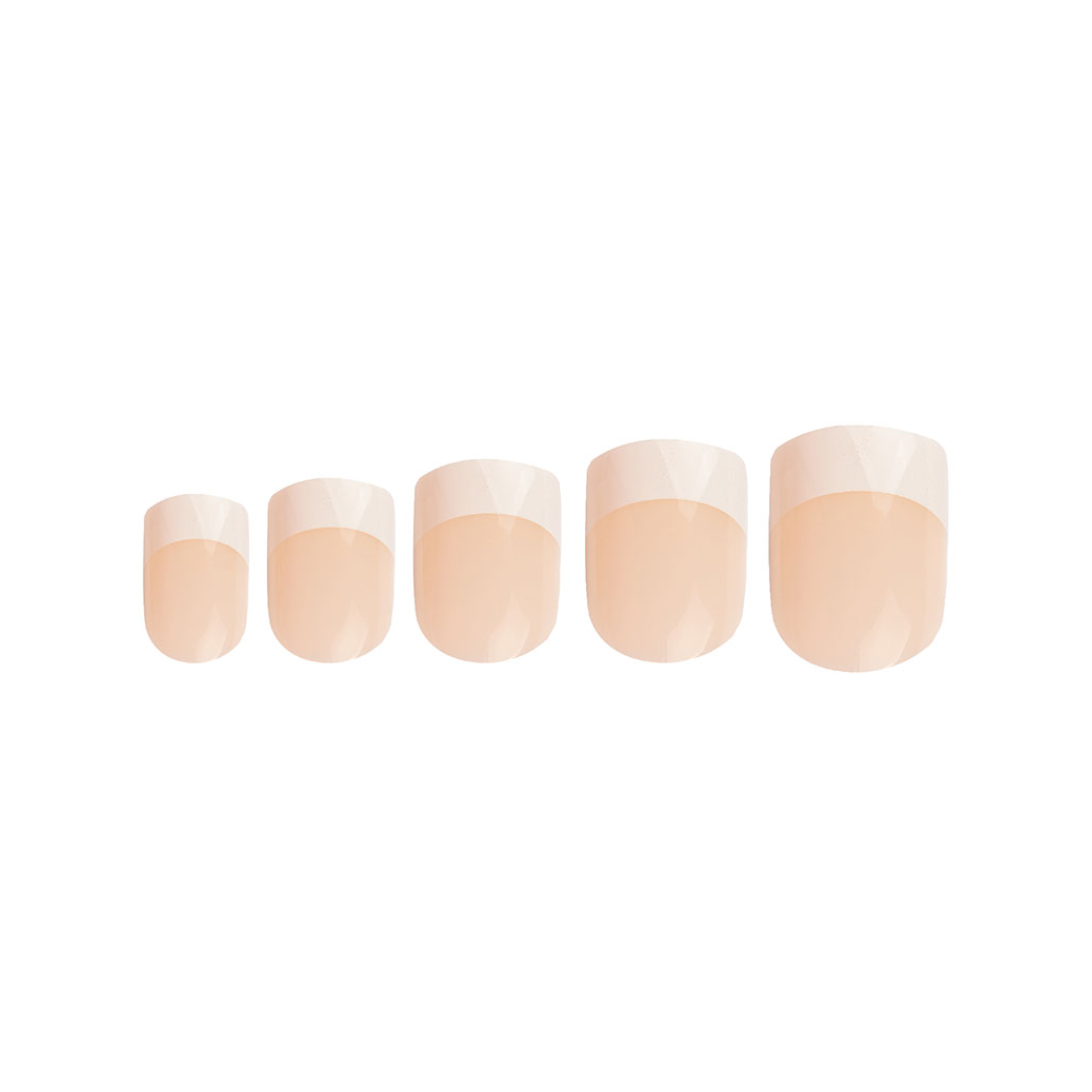 Invogue French Bare Square Acrylic Nails